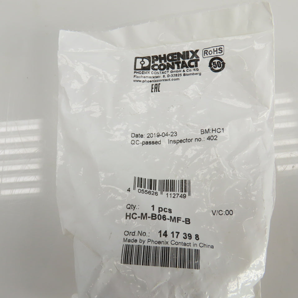 Phoenix Contact HC-M-B06-MF-B Module Carrier Frame Lot Of 2