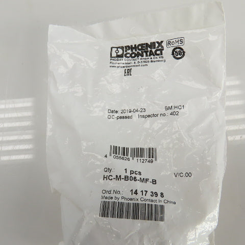 Phoenix Contact HC-M-B06-MF-B Module Carrier Frame Lot Of 2