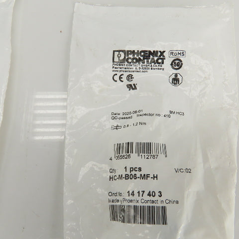 Phoenix Contact HC-M-B06-MF-H Module Carrier Frame Lot Of 2