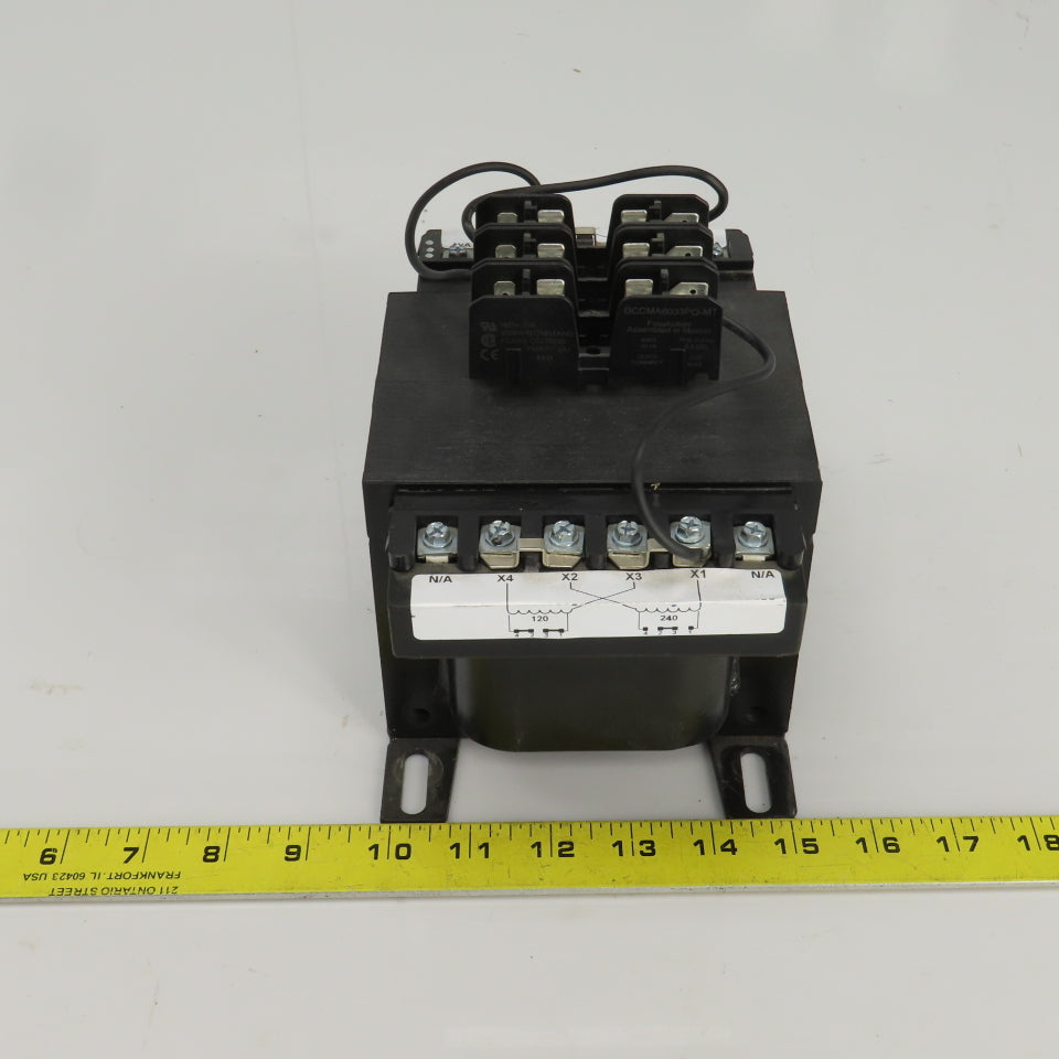 Allen Bradley 1497B-A10-M14-3-N 0.750KVA Transformer PRI 240-480V Sec 120-240V