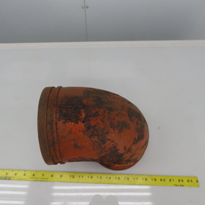 Victaulic No. 10 6" 90° Grooved End Elbow Pipe Fitting 168.3mm