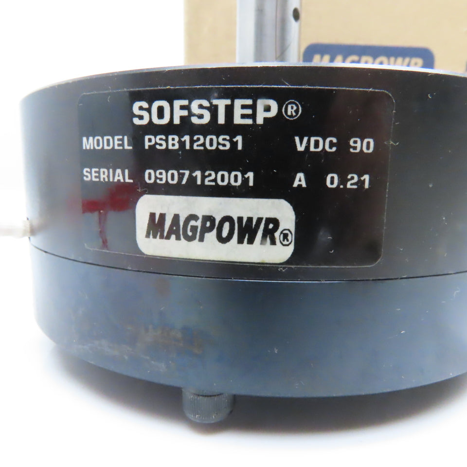 Magpowr PSB120S1 Sofstep 90VDC Magnetic Particle Clutch 3/4" OD x 1/2" ID Bore