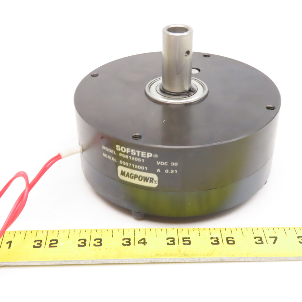 Magpowr PSB120S1 Sofstep 90VDC Magnetic Particle Clutch 3/4" OD x 1/2" ID Bore