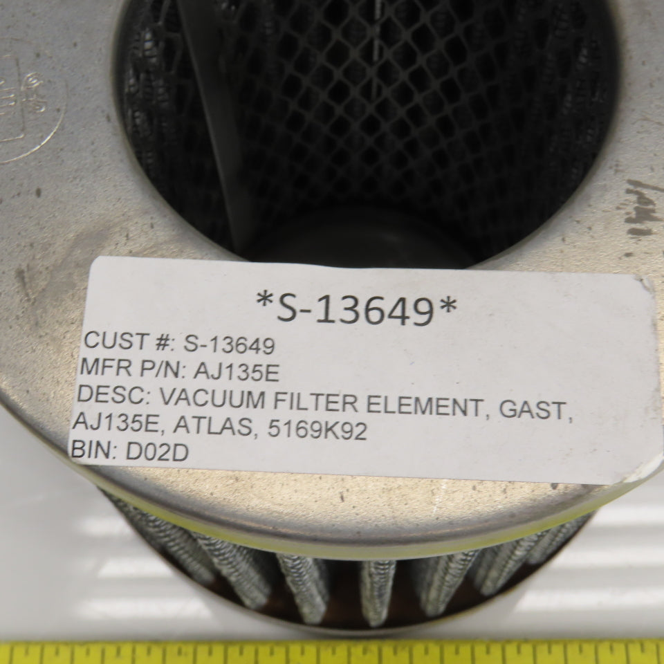 Gast AJ135E Replacement Vacuum Filter