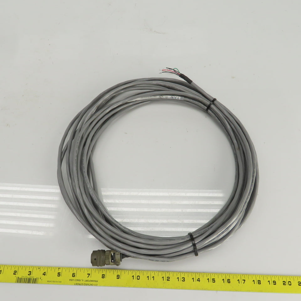 Carol C6040A E105765 Low Voltage Computer Cable 22AWG 3 Shielded Pairs 49'