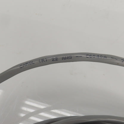 Carol C6040A E105765 Low Voltage Computer Cable 22AWG 3 Shielded Pairs 49'