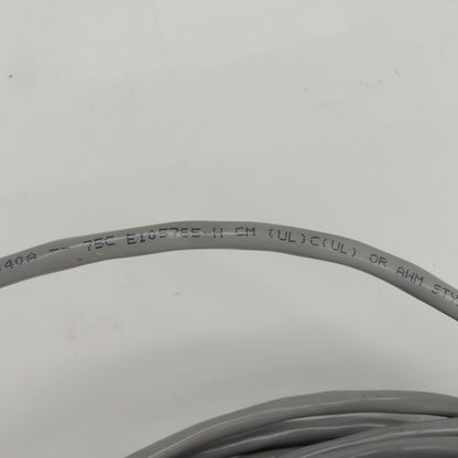 Carol C6040A E105765 Low Voltage Computer Cable 22AWG 3 Shielded Pairs 49'