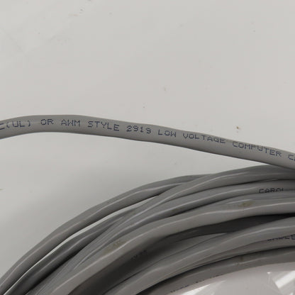 Carol C6040A E105765 Low Voltage Computer Cable 22AWG 3 Shielded Pairs 49'