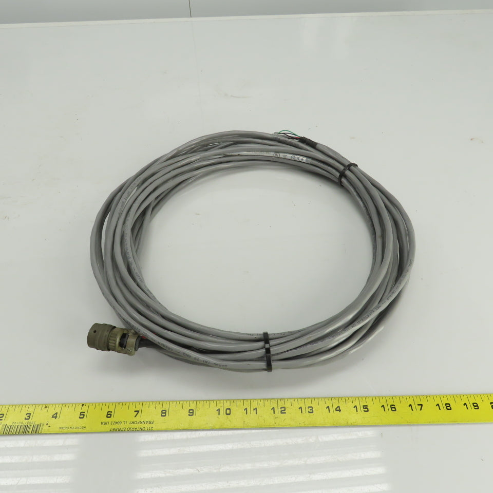 Carol C6040A E105765 Low Voltage Computer Cable 22AWG 3 Shielded Pairs 49'