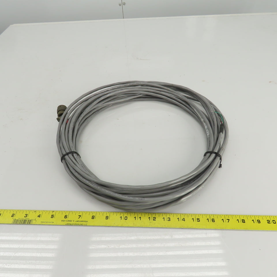 Carol C6040A E105765 Low Voltage Computer Cable 22AWG 3 Shielded Pairs 49'