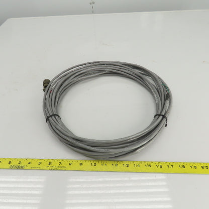Carol C6040A E105765 Low Voltage Computer Cable 22AWG 3 Shielded Pairs 49'
