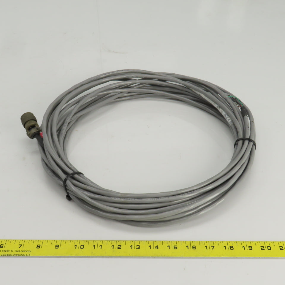 Carol C6040A E105765 Low Voltage Computer Cable 22AWG 3 Shielded Pairs 49'