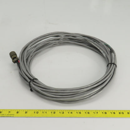 Carol C6040A E105765 Low Voltage Computer Cable 22AWG 3 Shielded Pairs 49'
