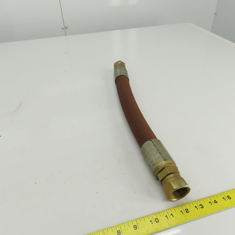 1 00R13-16 1" (-16) Hydraulic Hose Assy. 1-5/16-12 JIC Flare 5000PSI 19-1/2" OAL