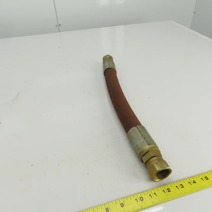 1 00R13-16 1" (-16) Hydraulic Hose Assy. 1-5/16-12 JIC Flare 5000PSI 19-1/2" OAL