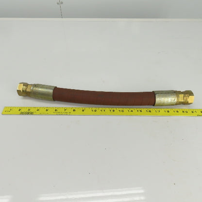 1 00R13-16 1" (-16) Hydraulic Hose Assy. 1-5/16-12 JIC Flare 5000PSI 19-1/2" OAL