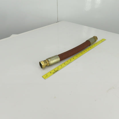 1 00R13-16 1" (-16) Hydraulic Hose Assy. 1-5/16-12 JIC Flare 5000PSI 19-1/2" OAL
