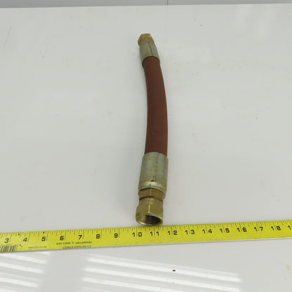 1 00R13-16 1" (-16) Hydraulic Hose Assy. 1-5/16-12 JIC Flare 5000PSI 19-1/2" OAL