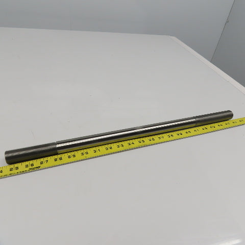 Thomson 1"-14 Hardened Steel Threaded End Shaft Guide Rod 21-1/2"
