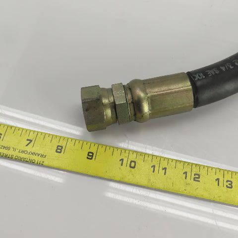 Dayco D612 100R17 3/4" 3000PSI Hydraulic Hose Assy 28" OAL 3/4" Jic Flare Swivel
