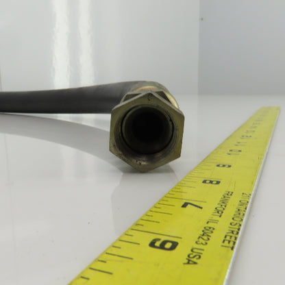 Dayco D612 100R17 3/4" 3000PSI Hydraulic Hose Assy 28" OAL 3/4" Jic Flare Swivel