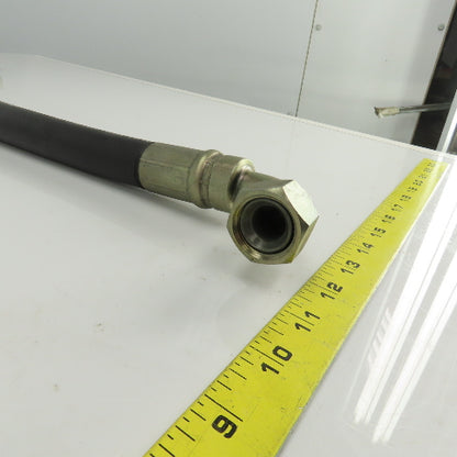 Dayco D612 100R17 3/4" 3000PSI Hydraulic Hose Assy 28" OAL 3/4" Jic Flare Swivel