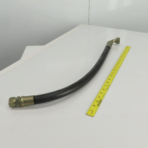 Dayco D612 100R17 3/4" 3000PSI Hydraulic Hose Assy 28" OAL 3/4" Jic Flare Swivel