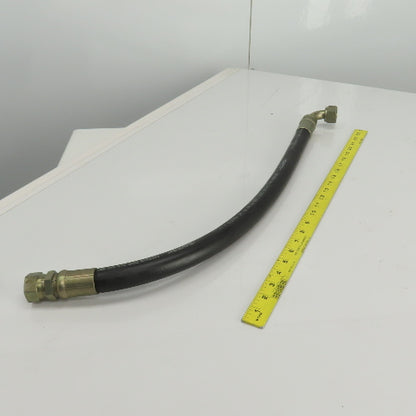 Dayco D612 100R17 3/4" 3000PSI Hydraulic Hose Assy 28" OAL 3/4" Jic Flare Swivel