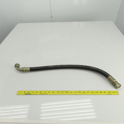 Dayco D612 100R17 3/4" 3000PSI Hydraulic Hose Assy 28" OAL 3/4" Jic Flare Swivel