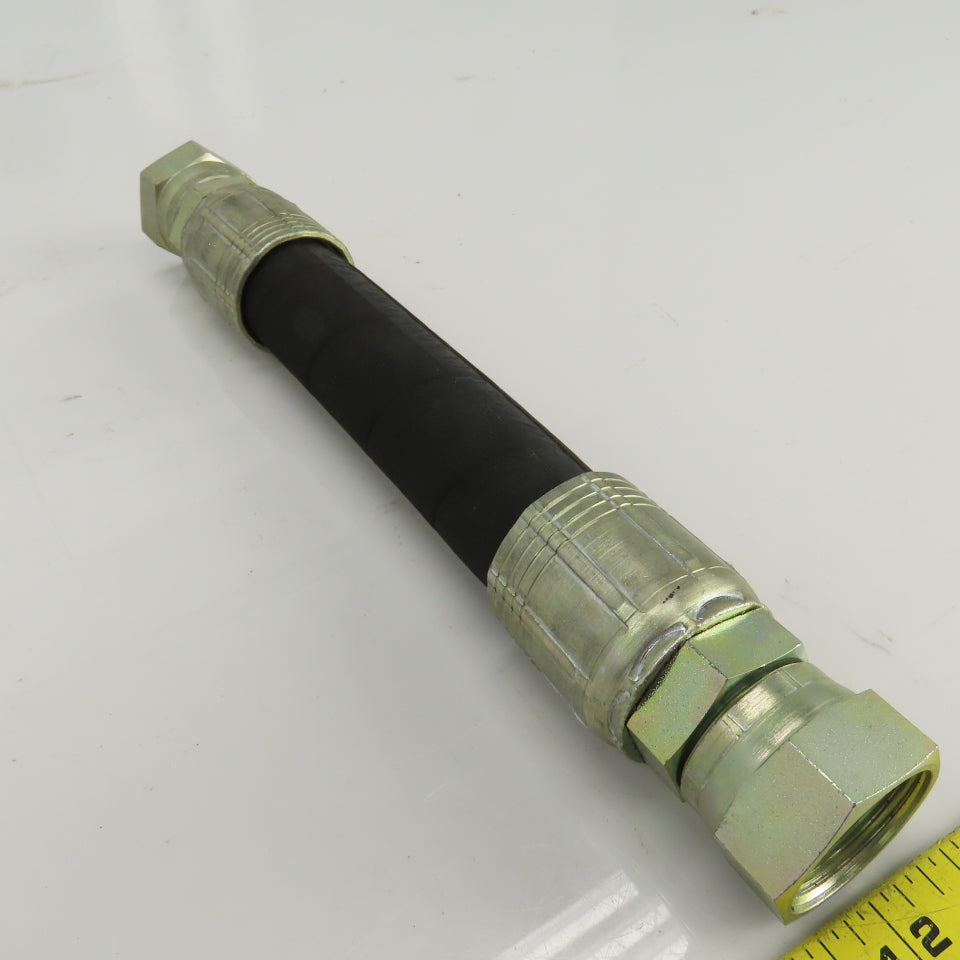 MatchMate (-16) Hydraulic Hose Assy Double Swivel 1-5/16-12 JIC Flare12-1/4"OAL