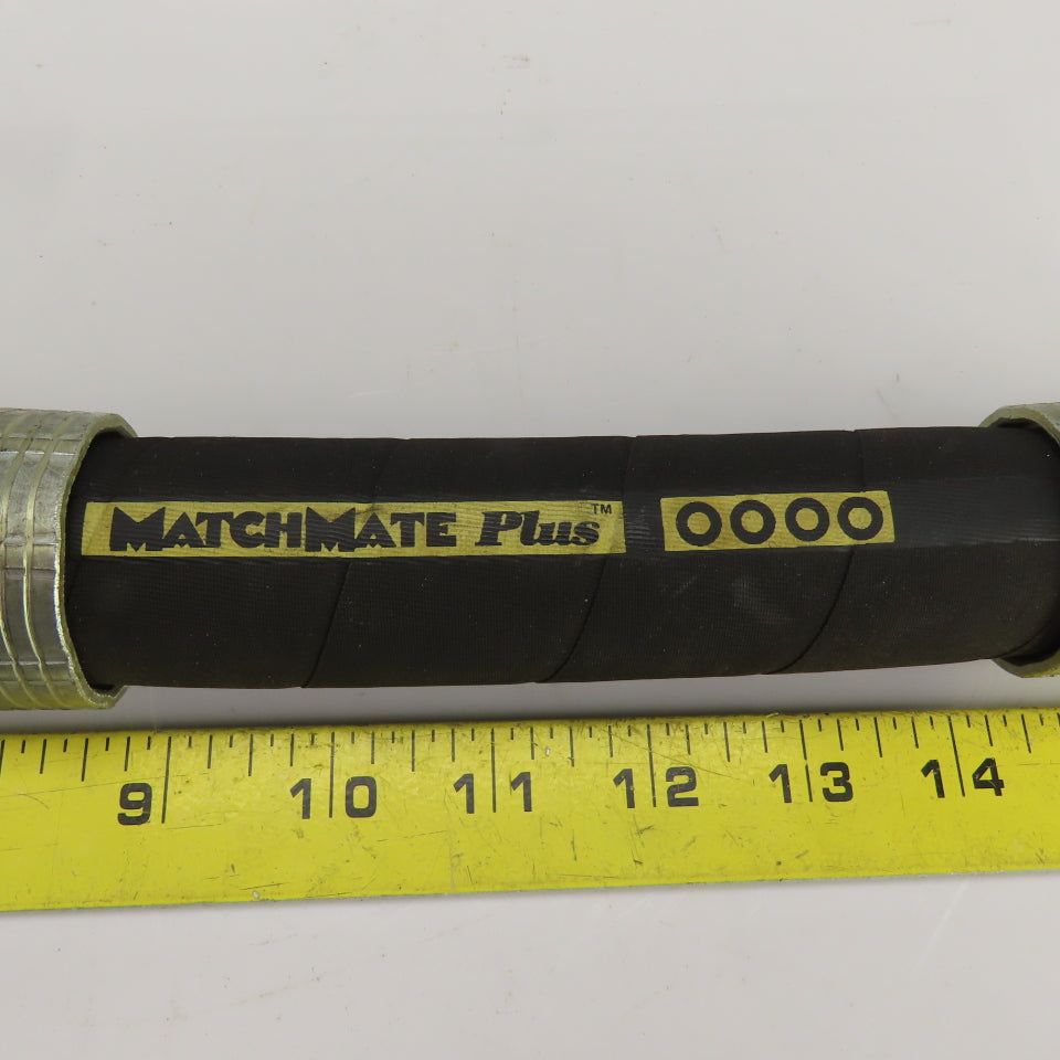 MatchMate (-16) Hydraulic Hose Assy Double Swivel 1-5/16-12 JIC Flare12-1/4"OAL