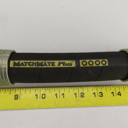 MatchMate (-16) Hydraulic Hose Assy Double Swivel 1-5/16-12 JIC Flare12-1/4"OAL