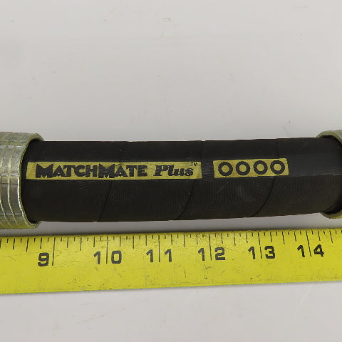 MatchMate (-16) Hydraulic Hose Assy Double Swivel 1-5/16-12 JIC Flare12-1/4"OAL
