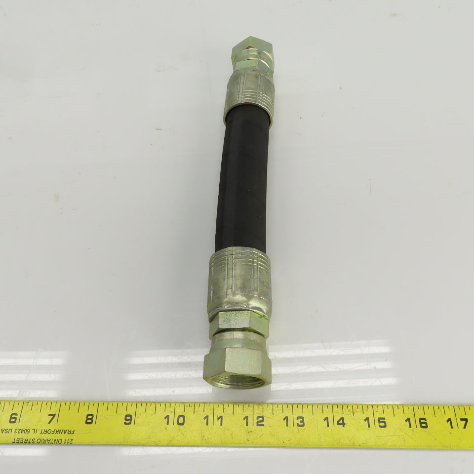 MatchMate (-16) Hydraulic Hose Assy Double Swivel 1-5/16-12 JIC Flare12-1/4"OAL