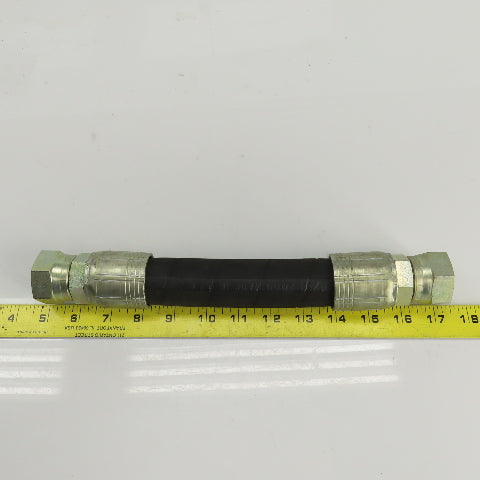 MatchMate (-16) Hydraulic Hose Assy Double Swivel 1-5/16-12 JIC Flare12-1/4"OAL