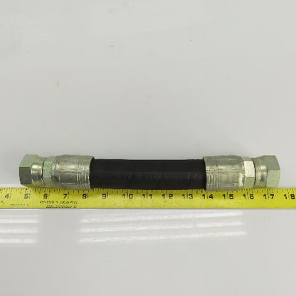 MatchMate (-16) Hydraulic Hose Assy Double Swivel 1-5/16-12 JIC Flare12-1/4"OAL