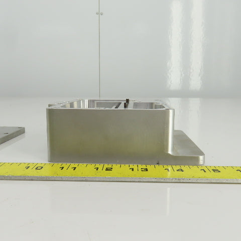 Aluminum Flow Regulator/Vacuum Box 1" OD In/Outlet 1/4" NPT Regulator Port