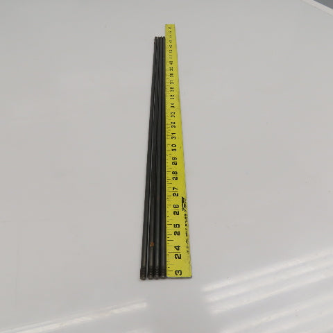 1/4-24 Threaded End Tie Rod 22" OAL Lot Of 4