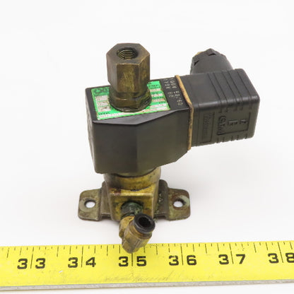 CKD AG33-01-1 1/8" NPT Solenoid Valve 110V Coil
