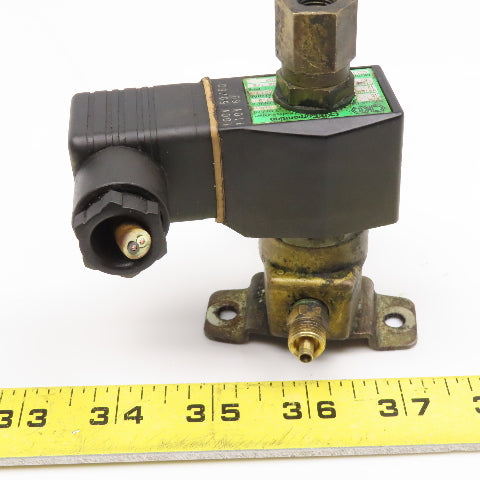 CKD AG33-01-1 1/8" NPT Solenoid Valve 110V Coil
