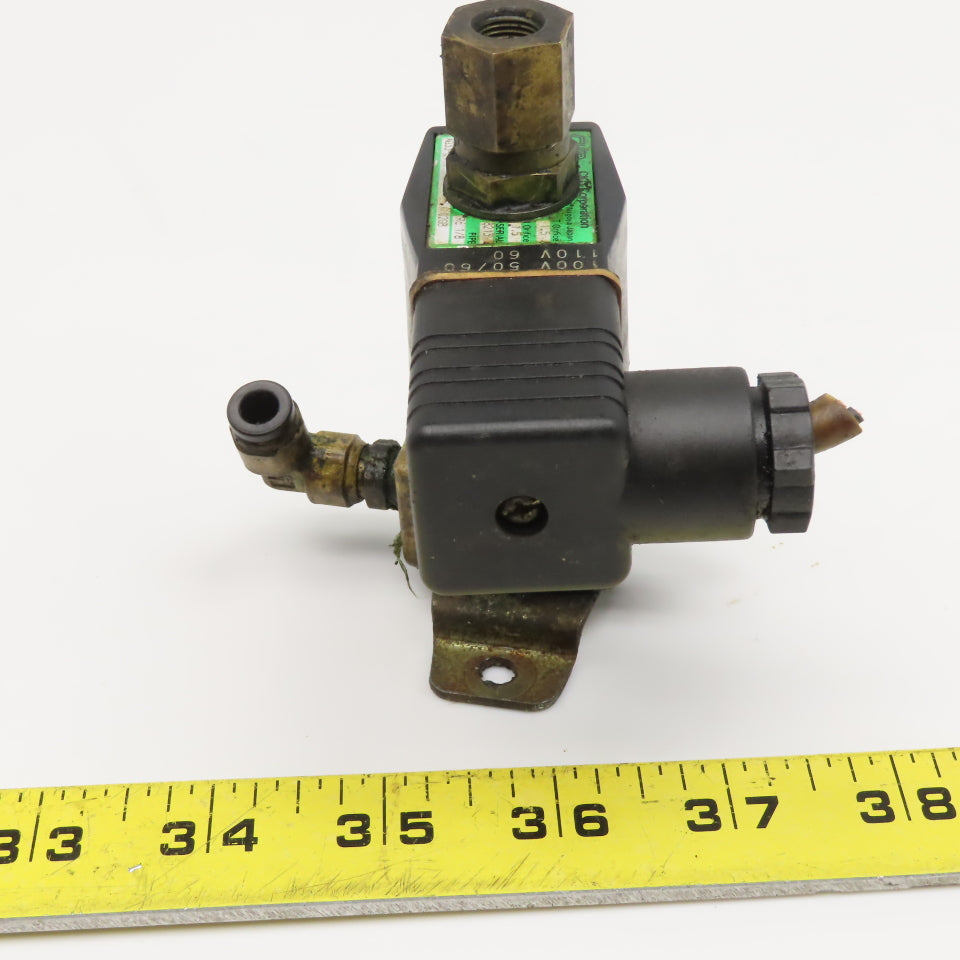 CKD AG33-01-1 1/8" NPT Solenoid Valve 110V Coil
