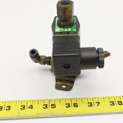 CKD AG33-01-1 1/8" NPT Solenoid Valve 110V Coil