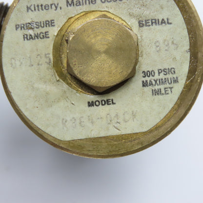 Watts Fluidair R364-01CK Dual Air Pressure Regulator Assembly Brass 1/8NPT