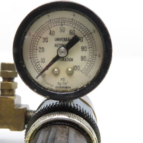 Watts Fluidair R364-01CK Dual Air Pressure Regulator Assembly Brass 1/8NPT
