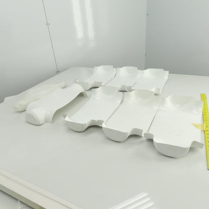 Proto #11-TV Pipe Insulation Fitting PVC Tee Lot Of 7