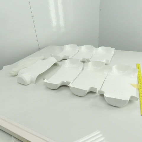 Proto #11-TV Pipe Insulation Fitting PVC Tee Lot Of 7