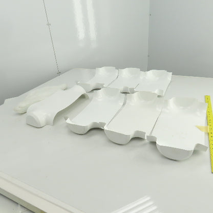 Proto #11-TV Pipe Insulation Fitting PVC Tee Lot Of 7