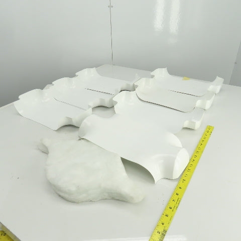 Proto #11-TV Pipe Insulation Fitting PVC Tee Lot Of 7