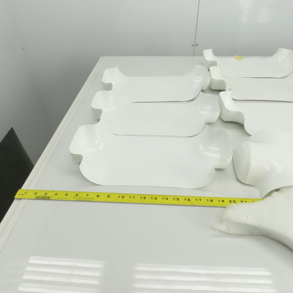 Proto #11-TV Pipe Insulation Fitting PVC Tee Lot Of 7