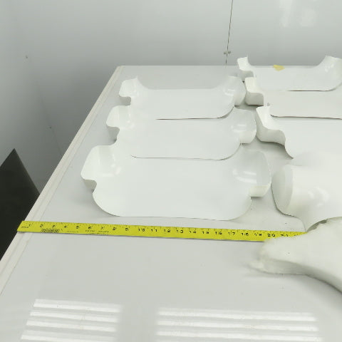 Proto #11-TV Pipe Insulation Fitting PVC Tee Lot Of 7